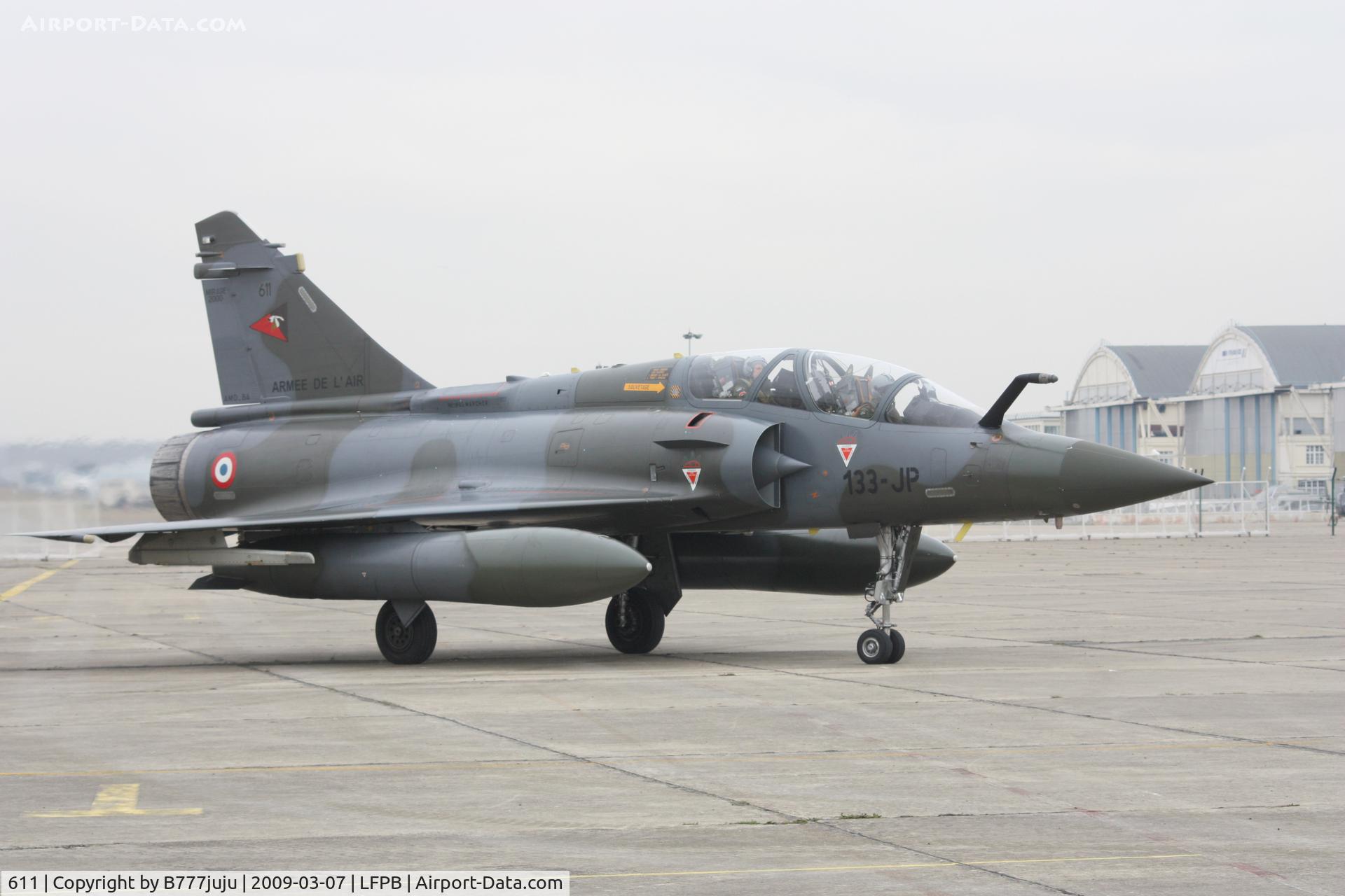611, Dassault Mirage 2000D C/N 406, during Women day at Musée de l'air