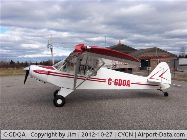 C-GDQA, 1952 Piper PA-18-160 C/N 18 2155, DQA at CYCN