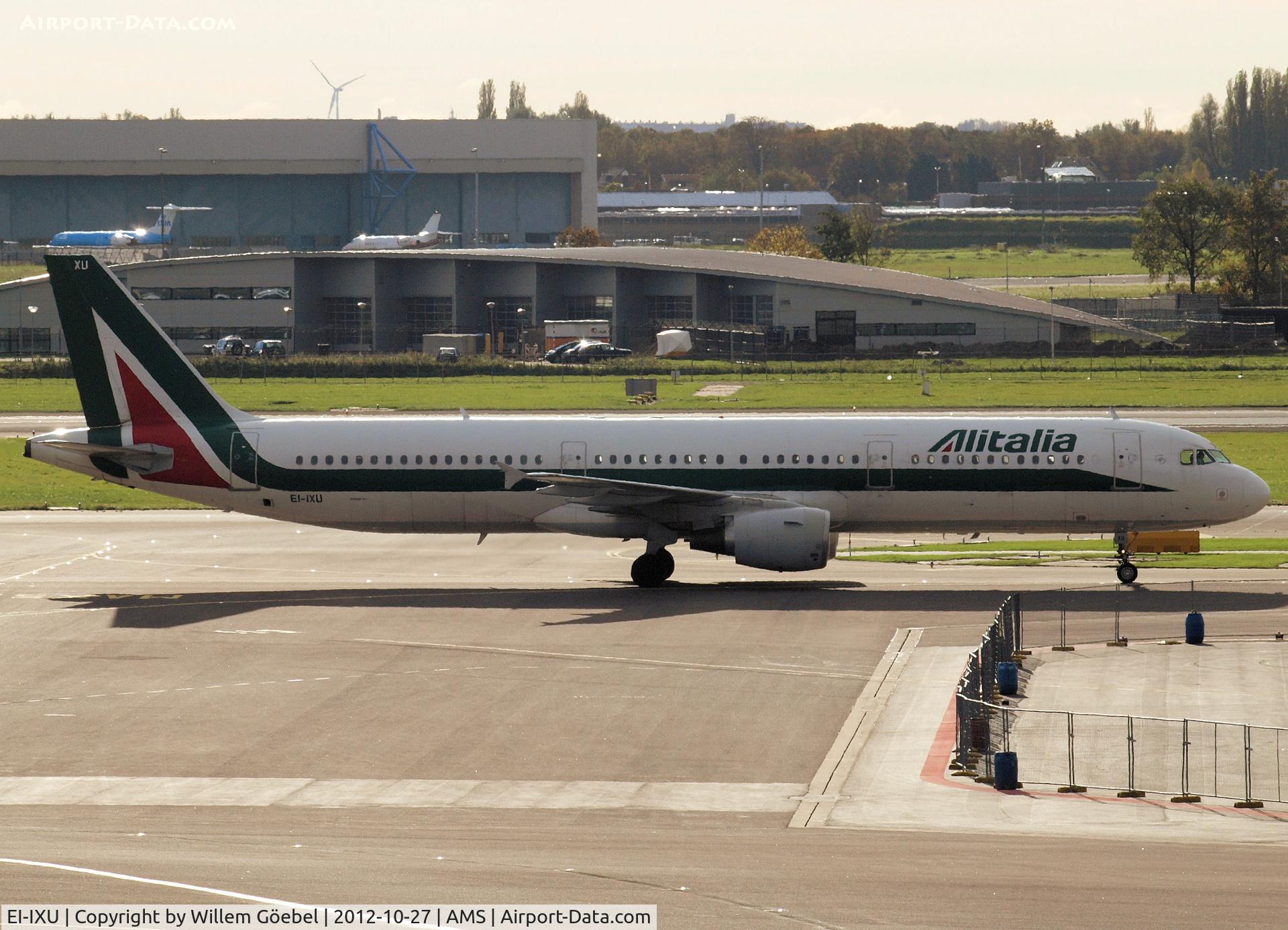 EI-IXU, 1993 Airbus A321-111 C/N 434, Taxi to the gate of Schiphol Airport