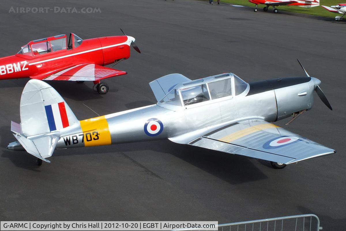 G-ARMC, 1950 De Havilland DHC-1 Chipmunk 22A C/N C1/0151, at Turweston's 