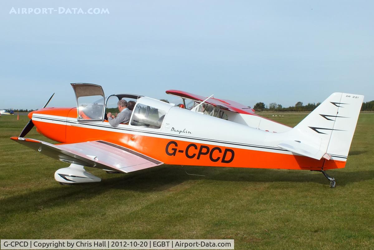 G-CPCD, 1968 CEA Jodel DR-221 Dauphin C/N 81, at Turweston's 