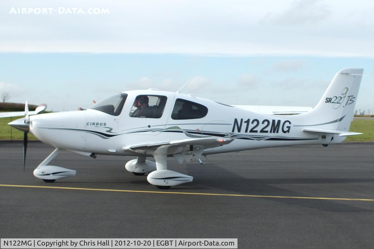 N122MG, 2005 Cirrus SR22 GTS C/N 1250, at Turweston's 