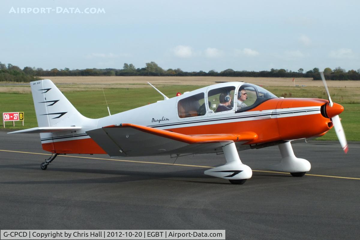G-CPCD, 1968 CEA Jodel DR-221 Dauphin C/N 81, at Turweston's 