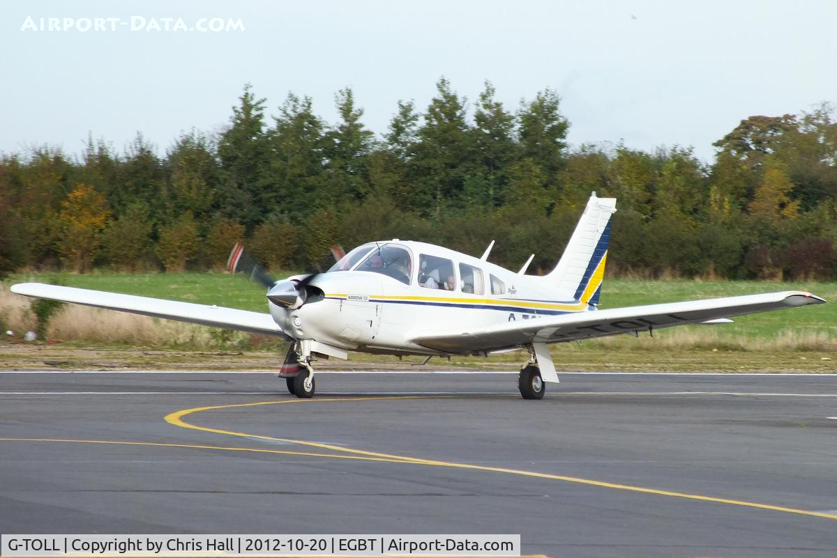 G-TOLL, 1977 Piper PA-28R-201 Cherokee Arrow III C/N 28R-7837025, at Turweston's 