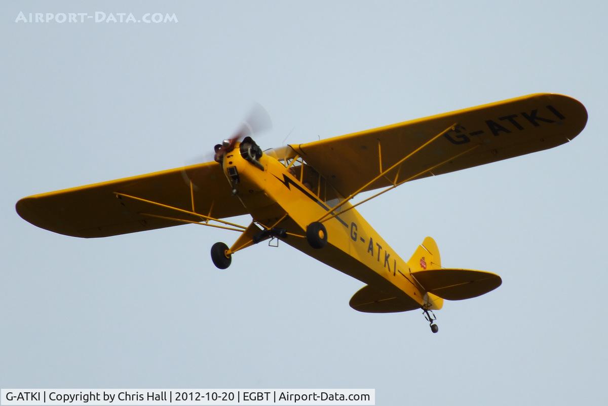 G-ATKI, 1946 Piper J3C-65 Cub Cub C/N 17545, at Turweston's 