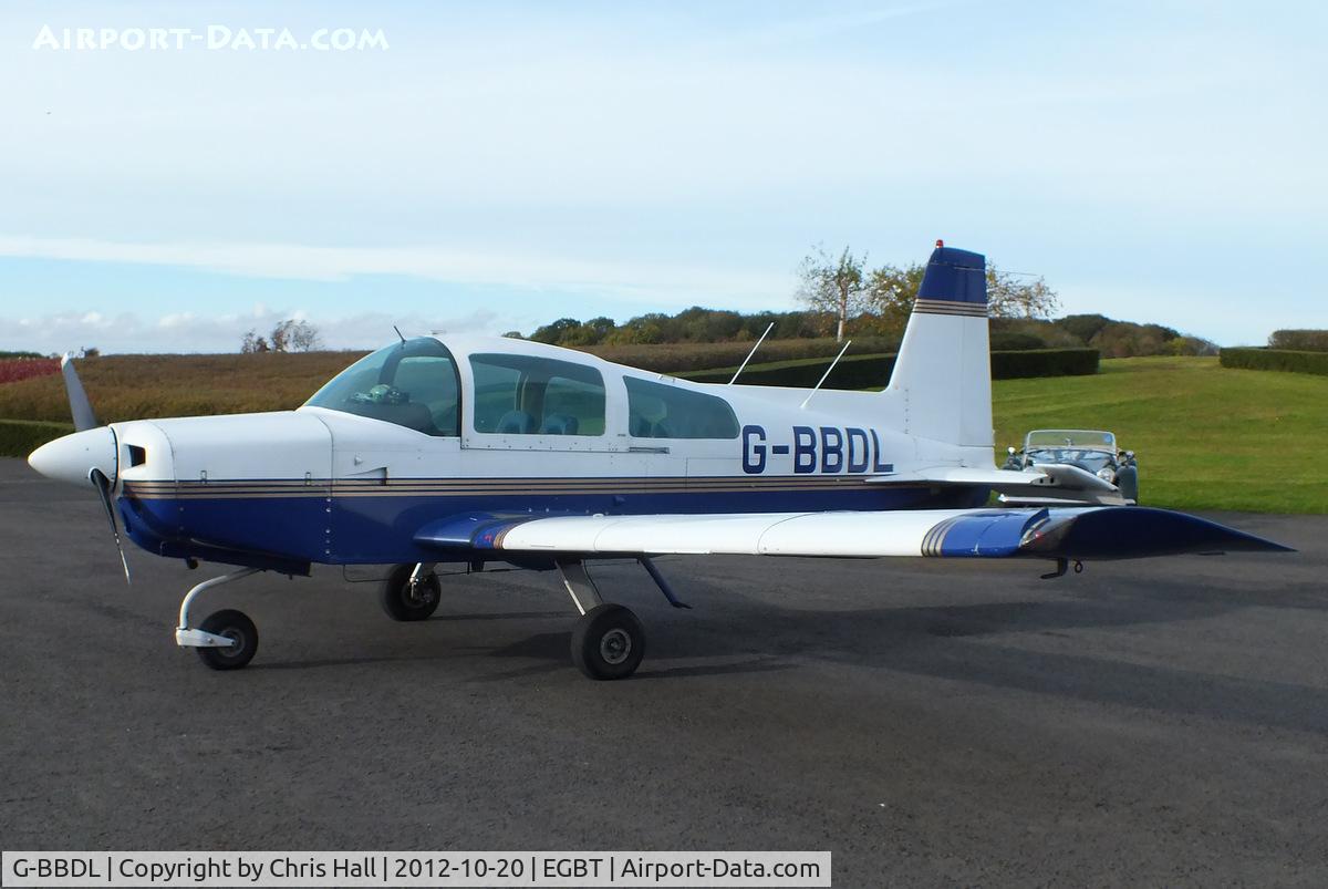 G-BBDL, 1973 Grumman American AA-5 Traveler C/N AA5-0406, at Turweston's 
