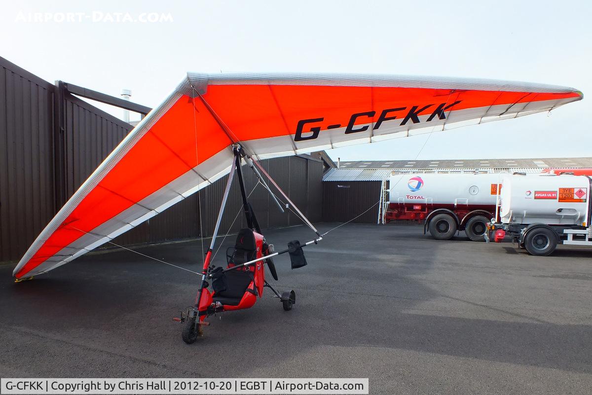G-CFKK, 2008 Flylight Airsports Dragonfly C/N 007, at Turweston's 