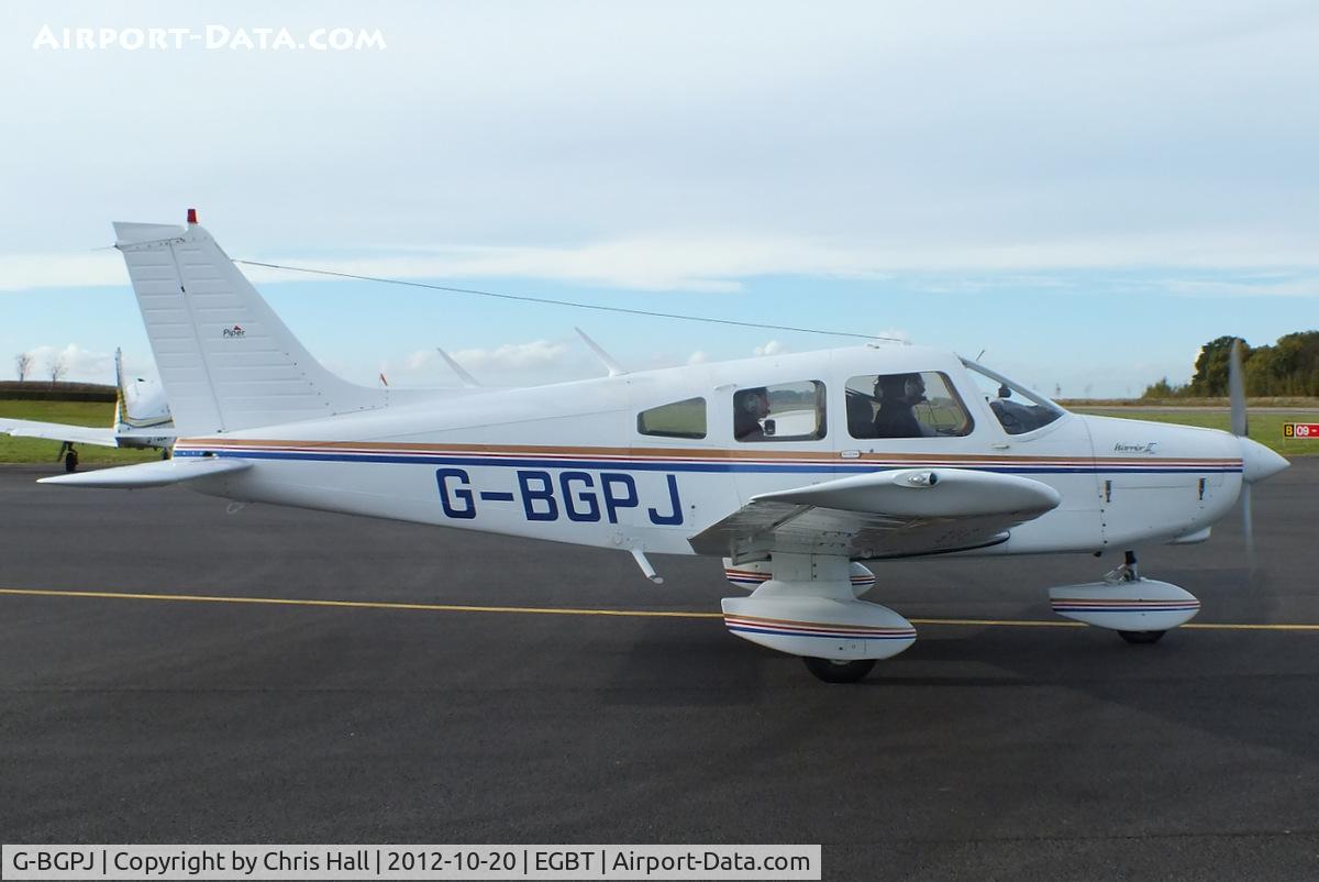 G-BGPJ, 1979 Piper PA-28-161 Cherokee Warrior II C/N 28-7916288, at Turweston's 