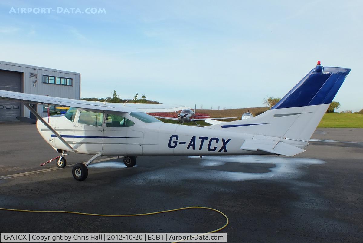 G-ATCX, 1964 Cessna 182H Skylane C/N 182-55848, at Turweston's 