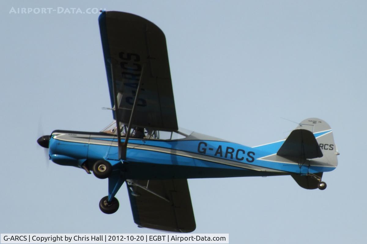 G-ARCS, 1960 Auster D6-180 C/N 3703, at Turweston's 