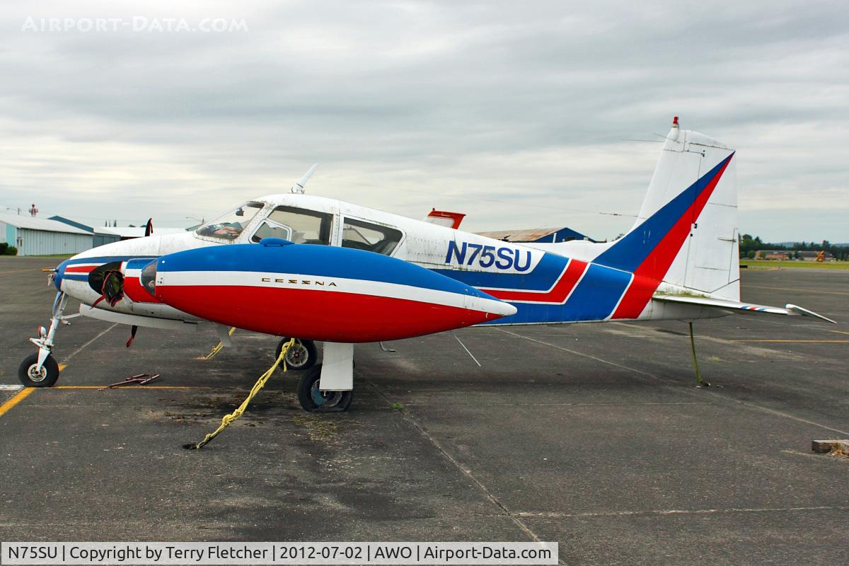 N75SU, 1958 Cessna U-3A Blue Canoe (310A) C/N 38110, 1958 Cessna 310A, c/n: 38110