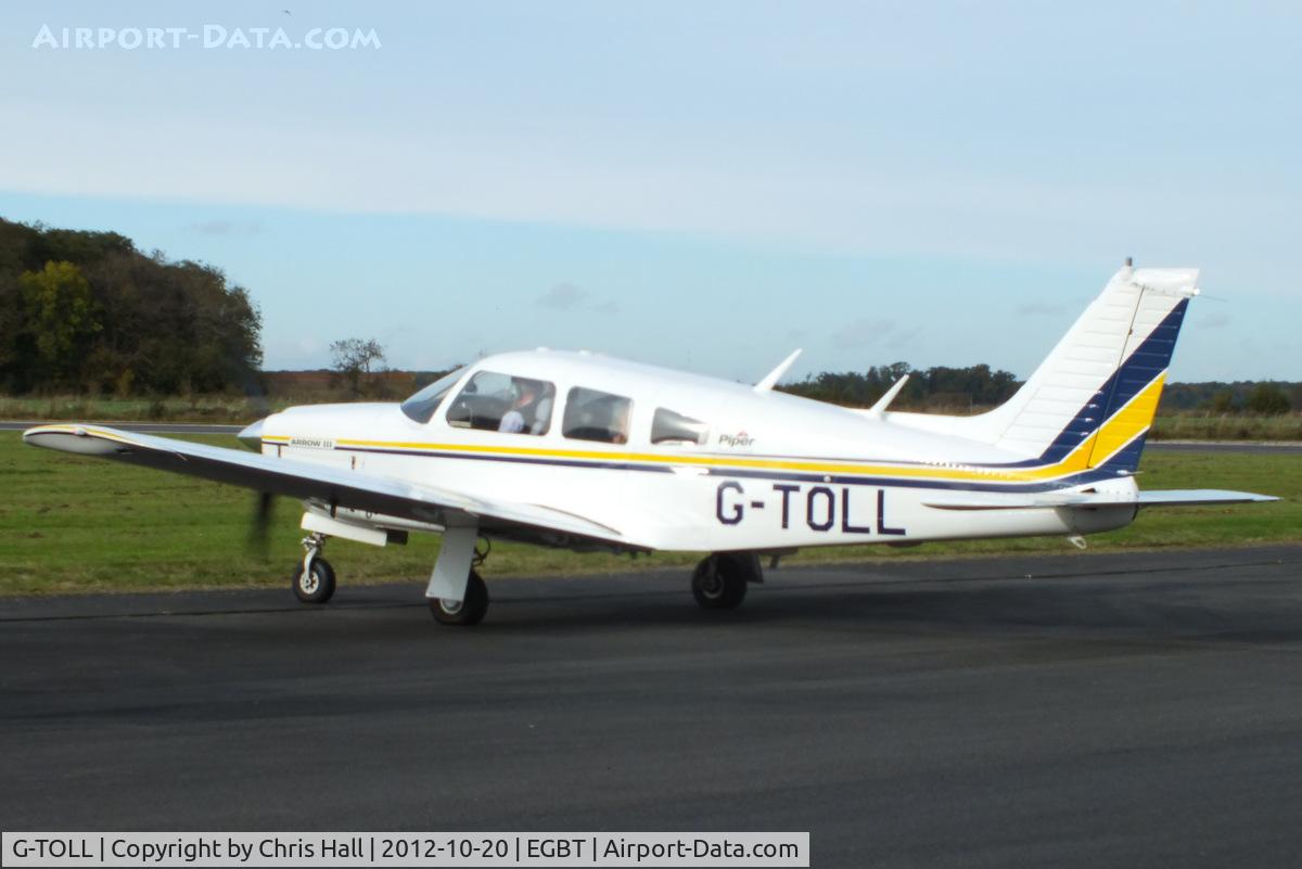 G-TOLL, 1977 Piper PA-28R-201 Cherokee Arrow III C/N 28R-7837025, at Turweston's 