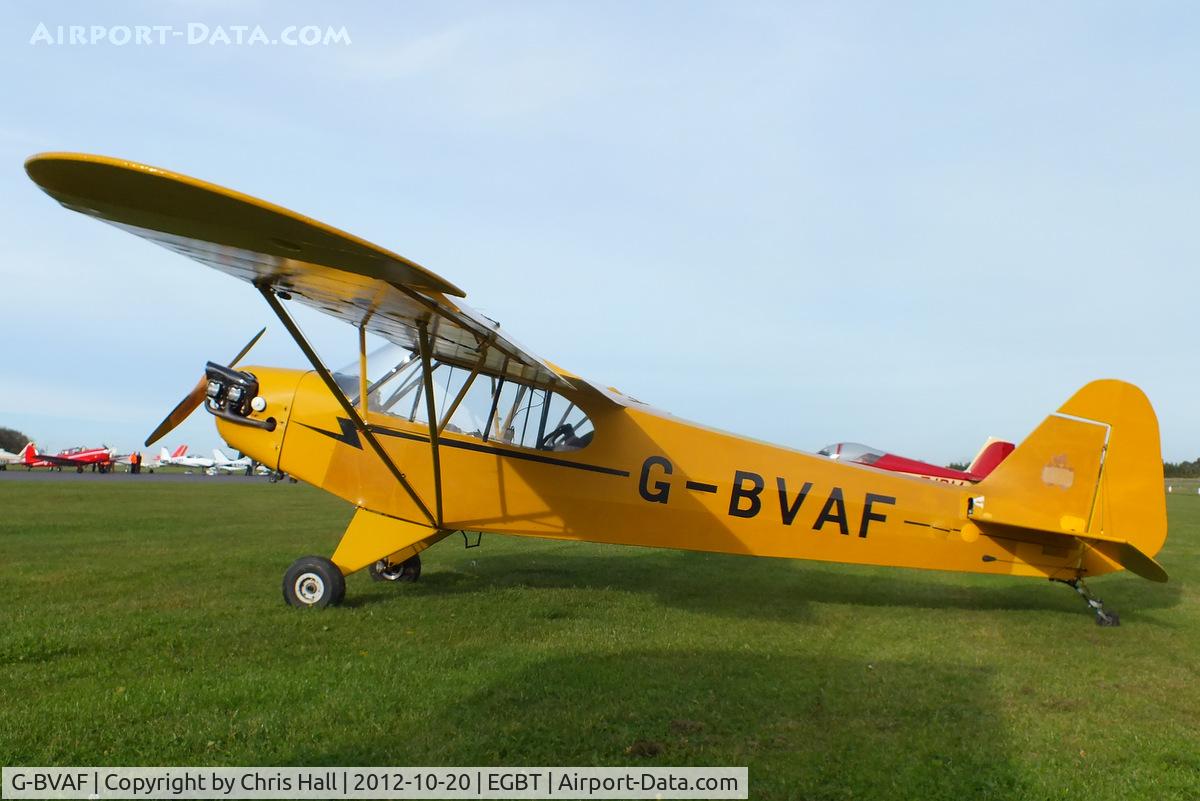 G-BVAF, 1940 Piper J3C-65 Cub Cub C/N 4645, at Turweston's 