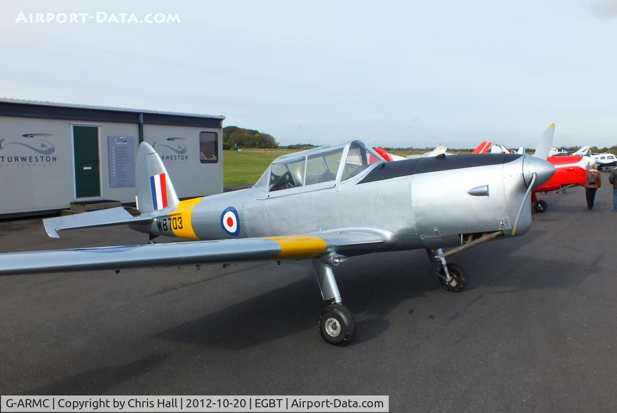 G-ARMC, 1950 De Havilland DHC-1 Chipmunk 22A C/N C1/0151, at Turweston's 