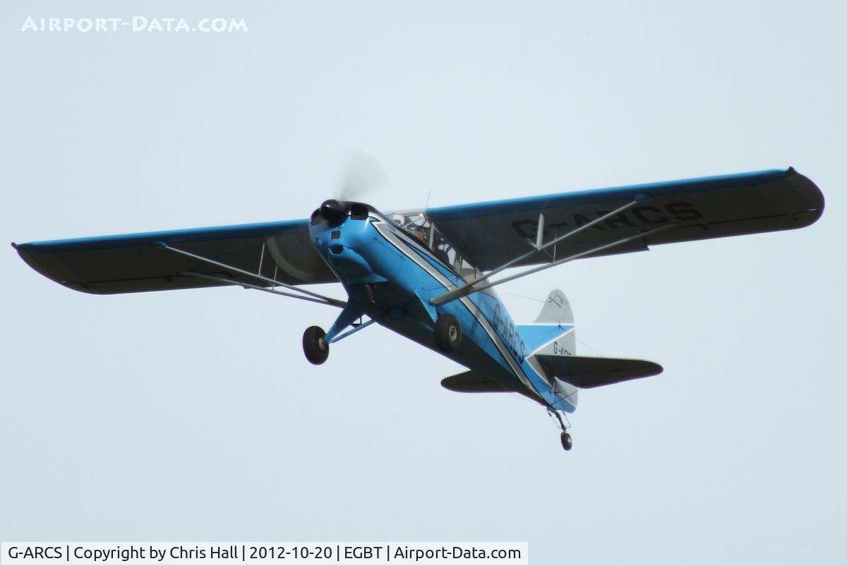 G-ARCS, 1960 Auster D6-180 C/N 3703, at Turweston's 