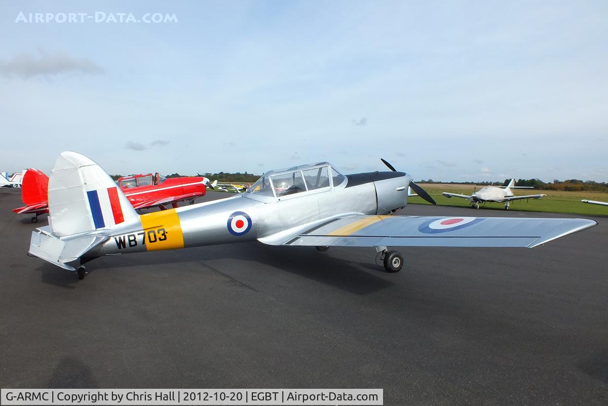 G-ARMC, 1950 De Havilland DHC-1 Chipmunk 22A C/N C1/0151, at Turweston's 
