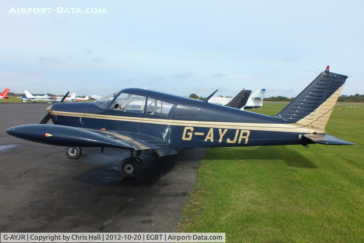 G-AYJR, 1970 Piper PA-28-140 Cherokee C/N 28-26694, at Turweston's 