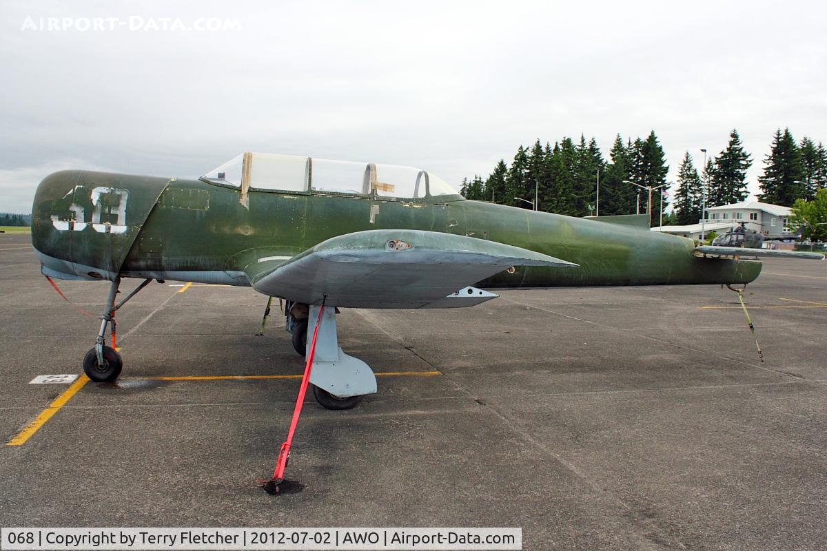 068, 1989 Nanchang CJ-6A C/N 4432016, 068 (068 WHITE), 1989 Nanchang CJ-6A, c/n: 4432016