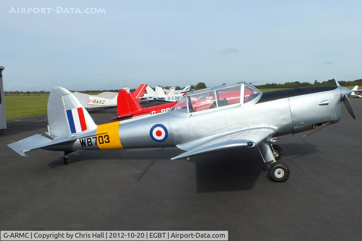G-ARMC, 1950 De Havilland DHC-1 Chipmunk 22A C/N C1/0151, at Turweston's 