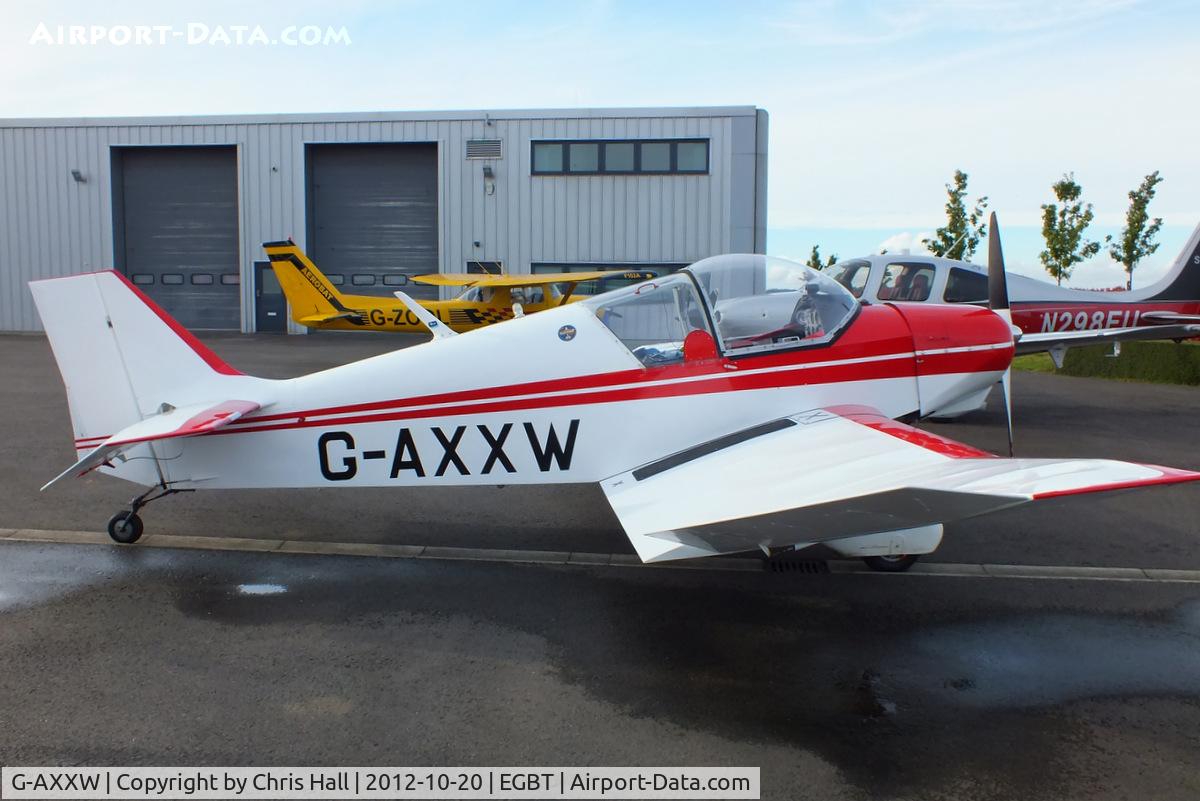 G-AXXW, 1957 SAN Jodel D-117 C/N 632, at Turweston's 
