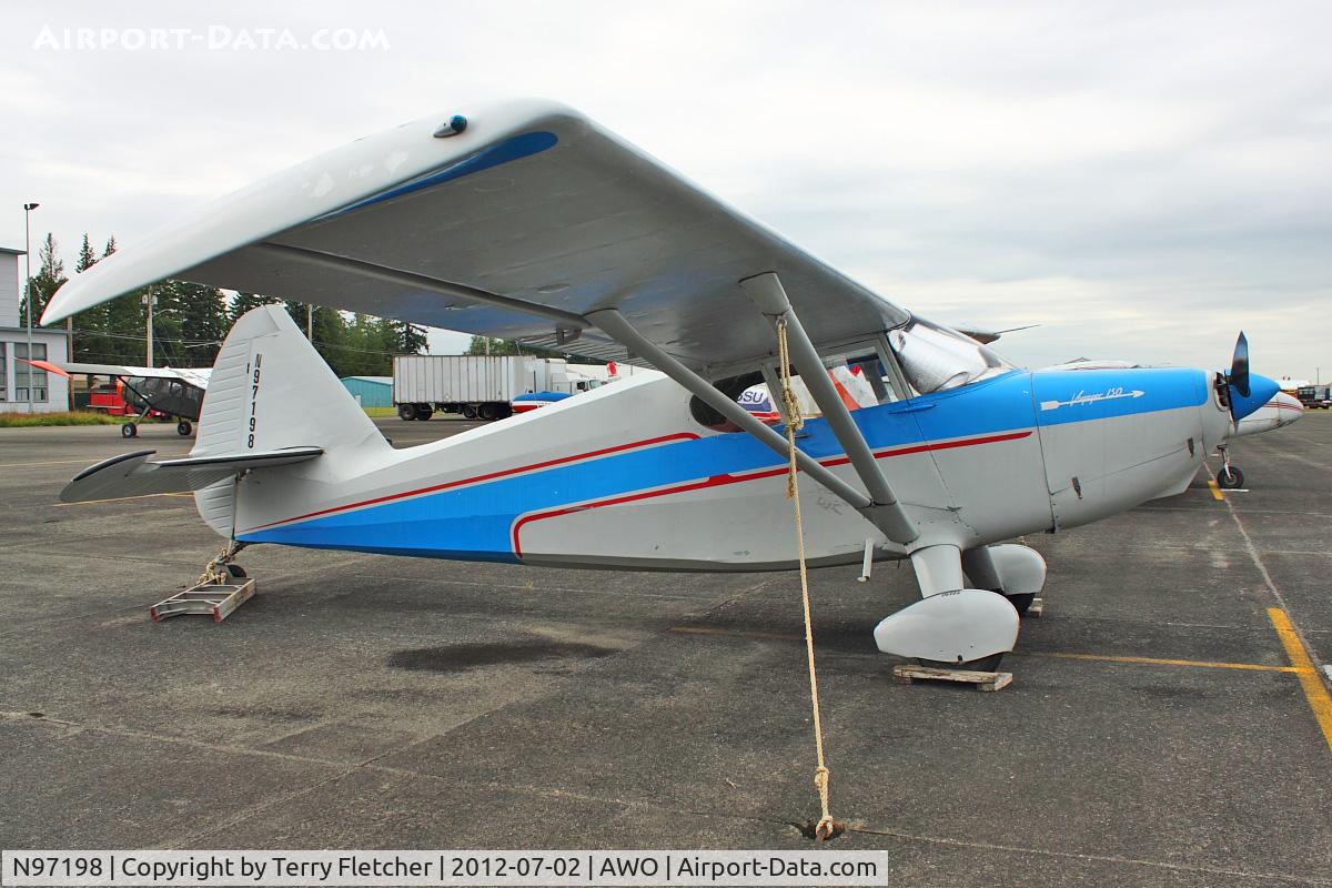 N97198, 1946 Stinson 108 Voyager C/N 108-198, 1946 Stinson 108, c/n: 108-198