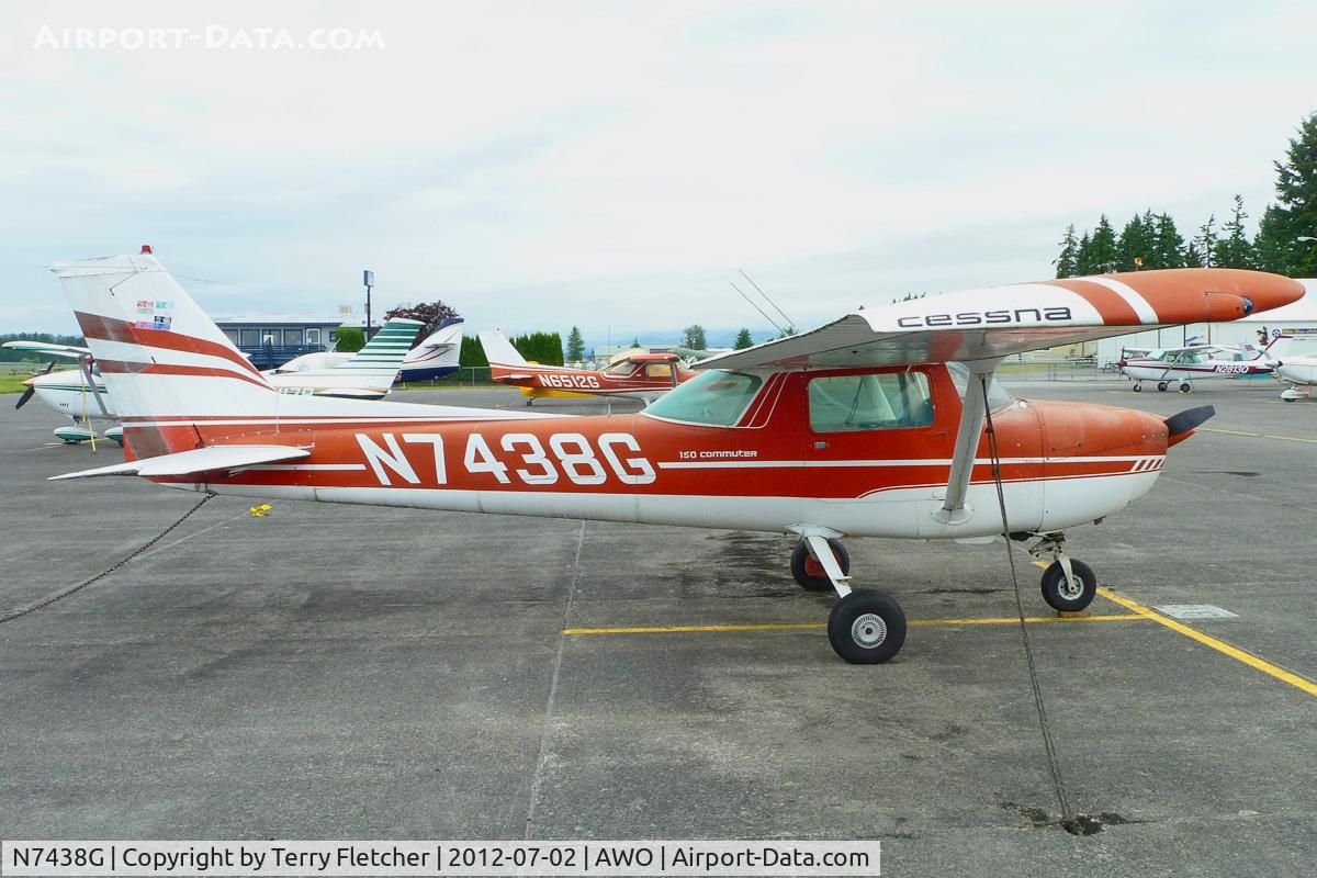 N7438G, 1973 Cessna 150L C/N 15074655, 1973 Cessna 150L, c/n: 15074655