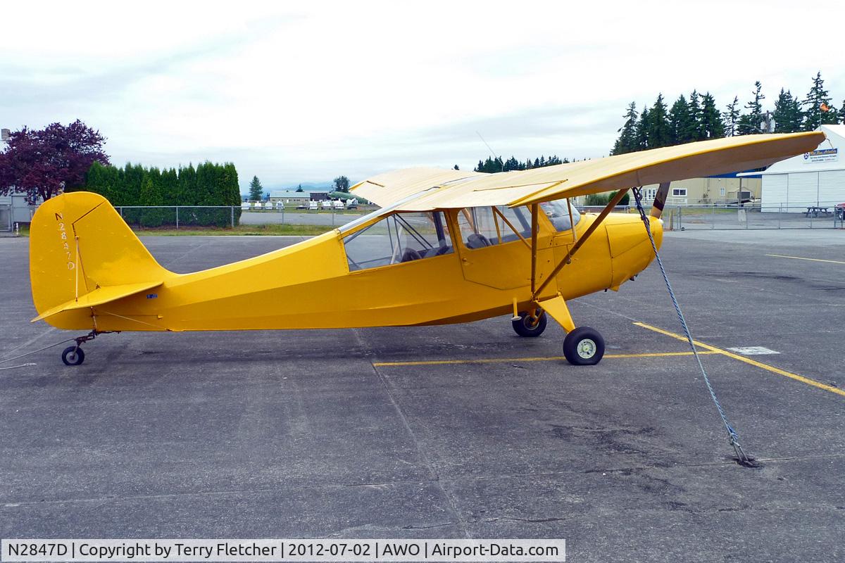N2847D, Aeronca 7BCM C/N 7BCM-51, Aeronca 7BCM, c/n: 7BCM-51