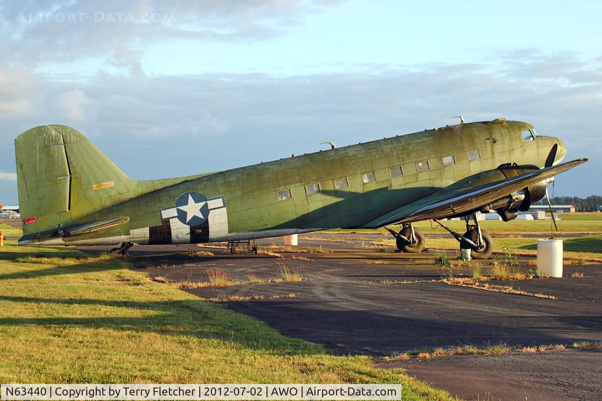 N63440, 1944 Douglas DC3C-S1C3G (C-47A) C/N 20194, 1946 Douglas DC3C-S1C3G, c/n: 20194
 ex 43-15728