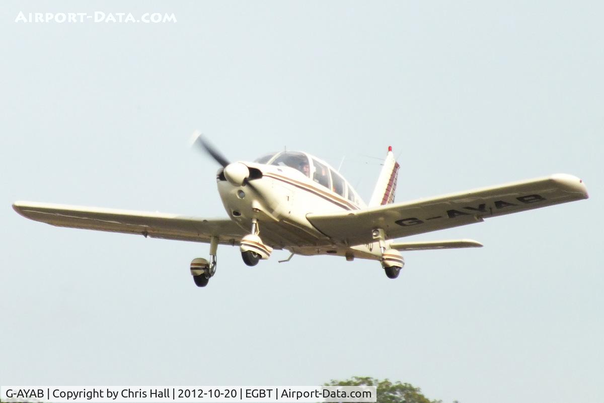 G-AYAB, 1970 Piper PA-28-180 Cherokee C/N 28-5804, at Turweston's 
