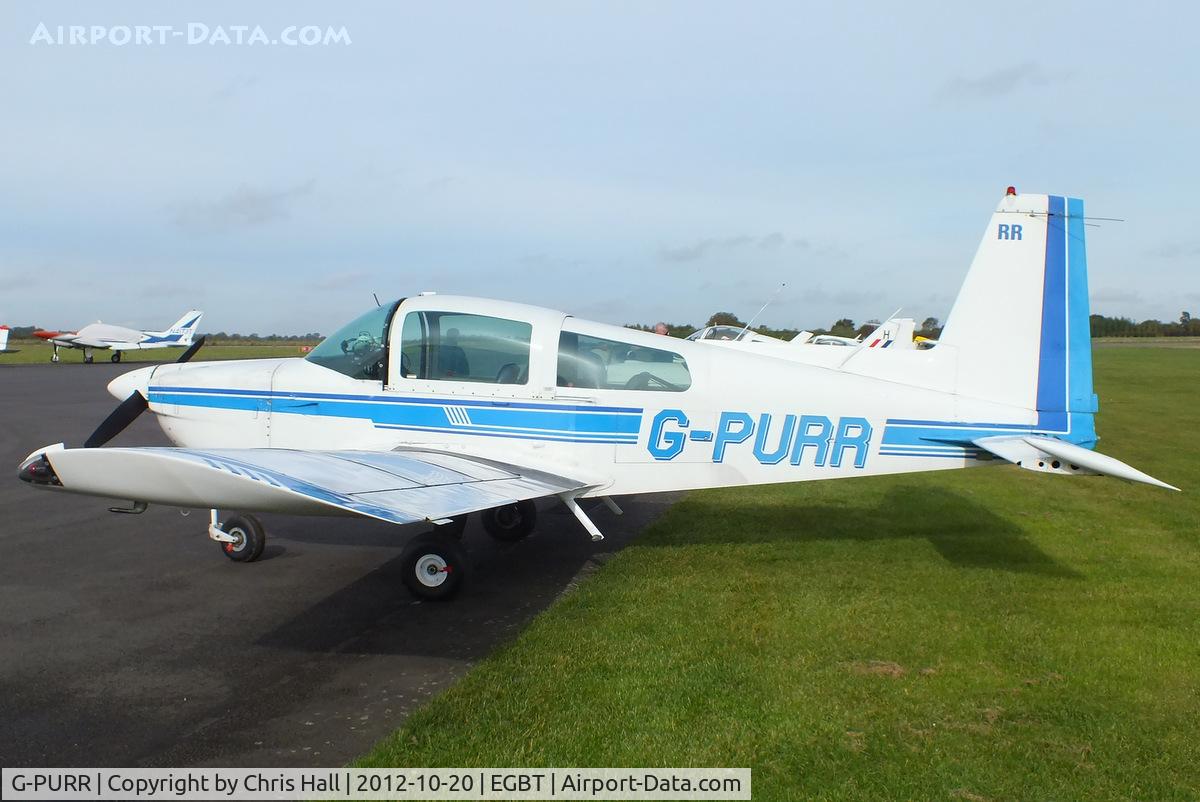G-PURR, 1978 Grumman American AA-5A Cheetah C/N AA5A-0794, at Turweston's 