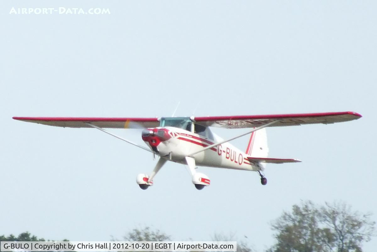 G-BULO, 1946 Luscombe 8F Silvaire C/N 4216, at Turweston's 