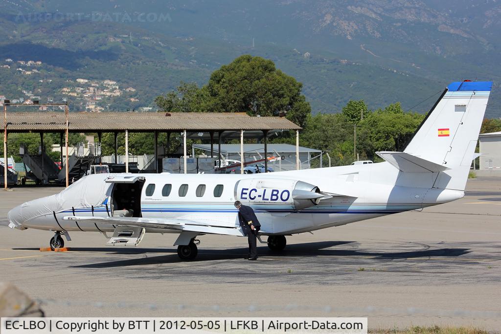 EC-LBO, 1990 Cessna 550 Citation II C/N 550-0634, Prepare to departure