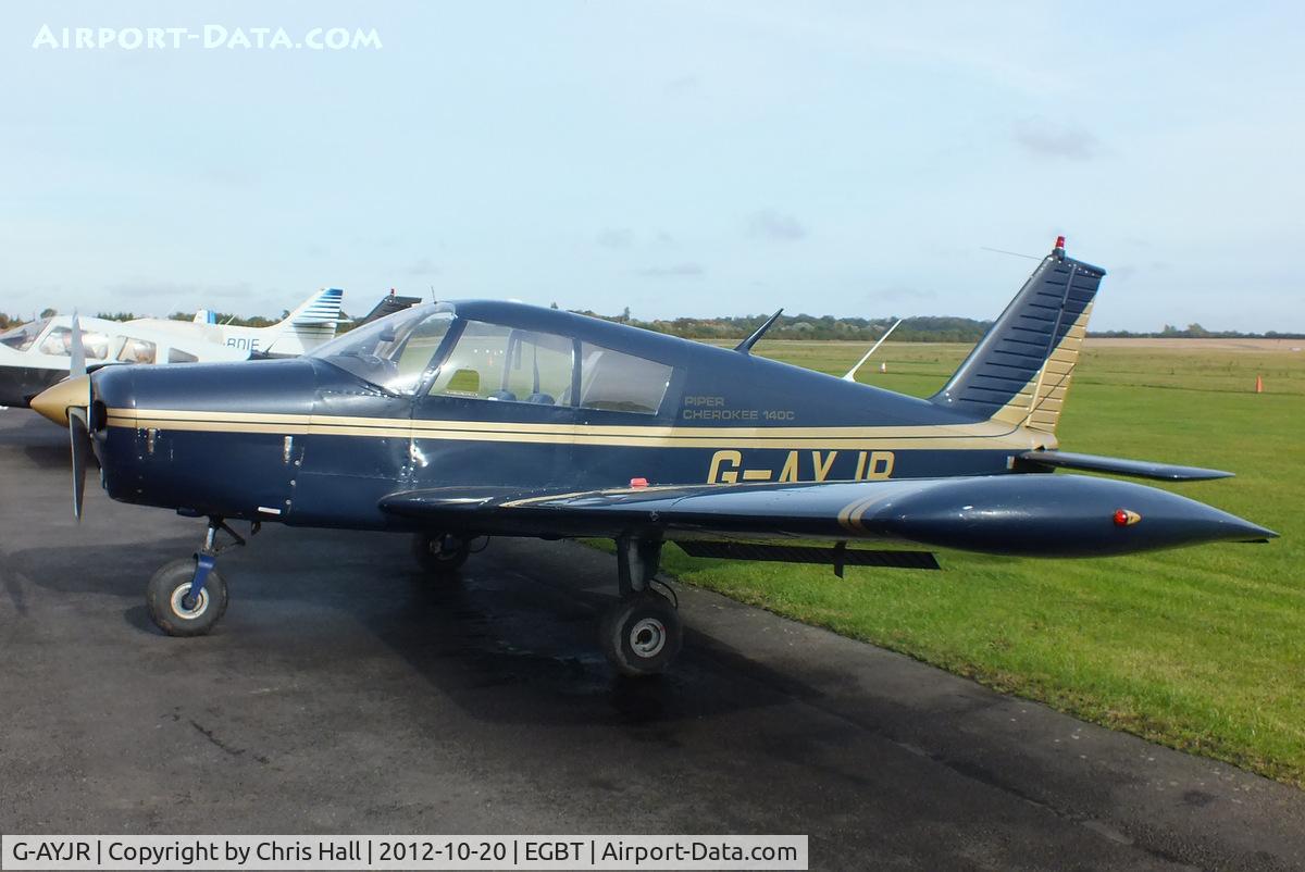 G-AYJR, 1970 Piper PA-28-140 Cherokee C/N 28-26694, at Turweston's 
