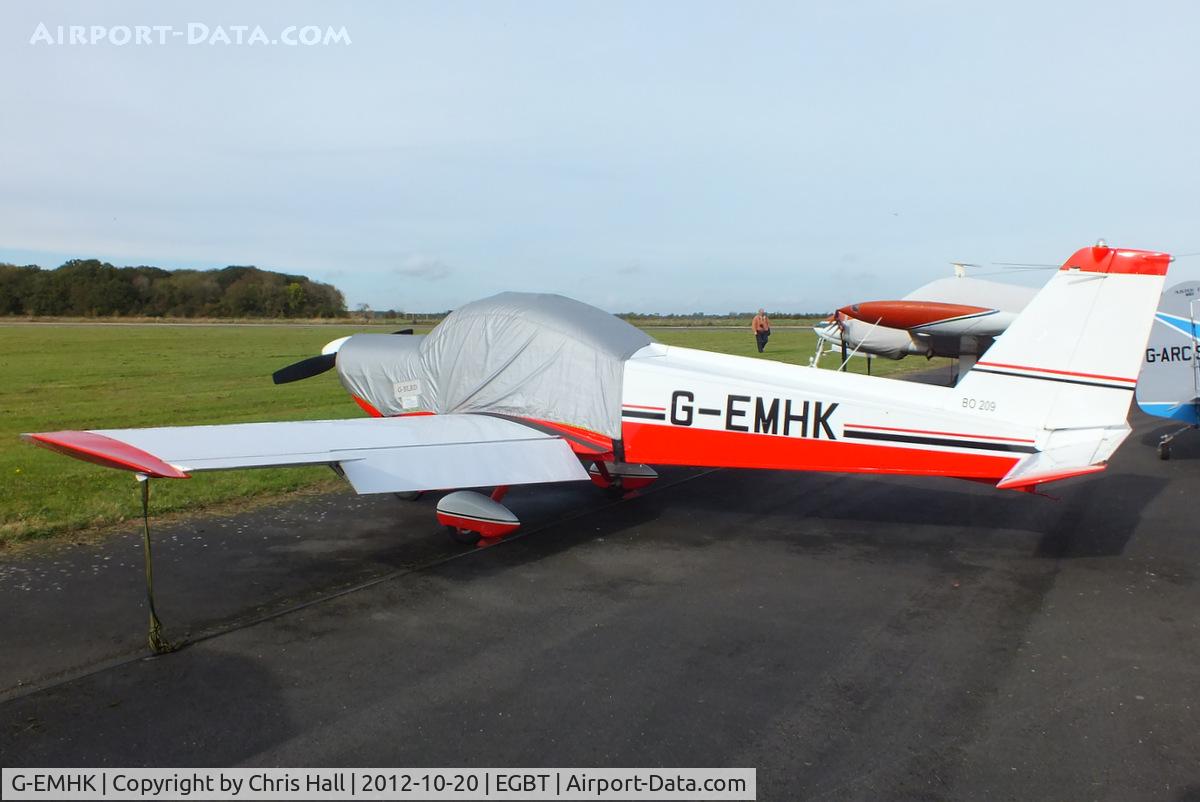 G-EMHK, 1971 Bolkow Bo-209 Monsun 150FV C/N 101, at Turweston's 