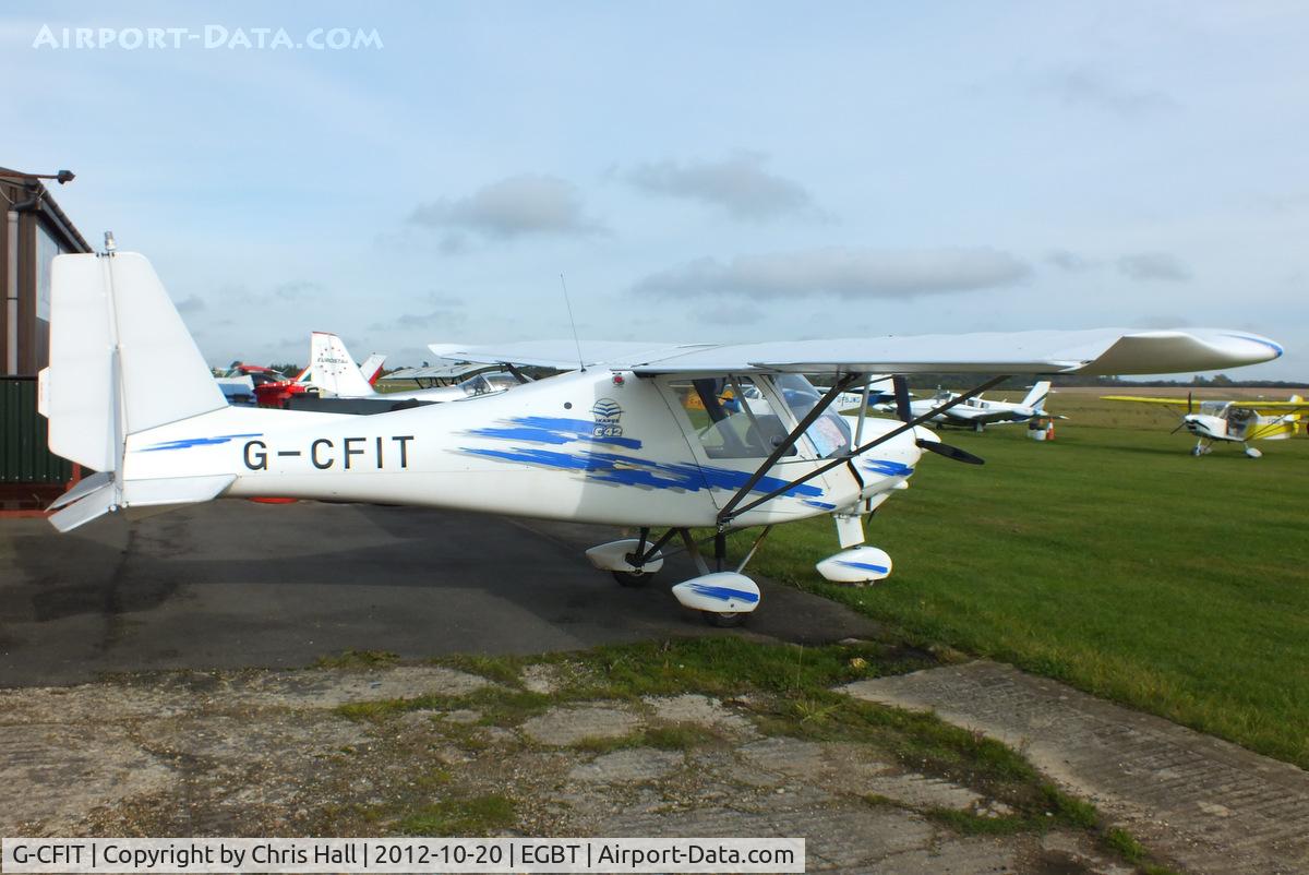 G-CFIT, 2008 Comco Ikarus C42 FB100 C/N 0804-6966, at Turweston's 