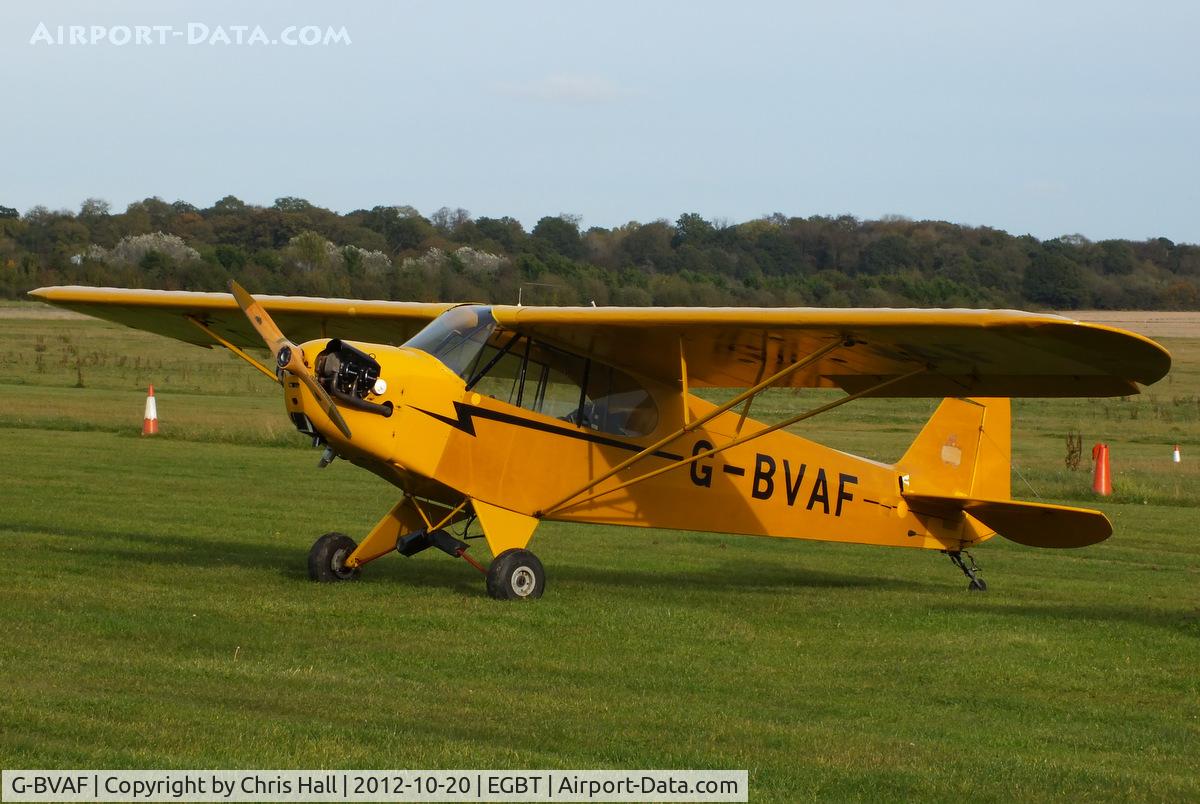 G-BVAF, 1940 Piper J3C-65 Cub Cub C/N 4645, at Turweston's 