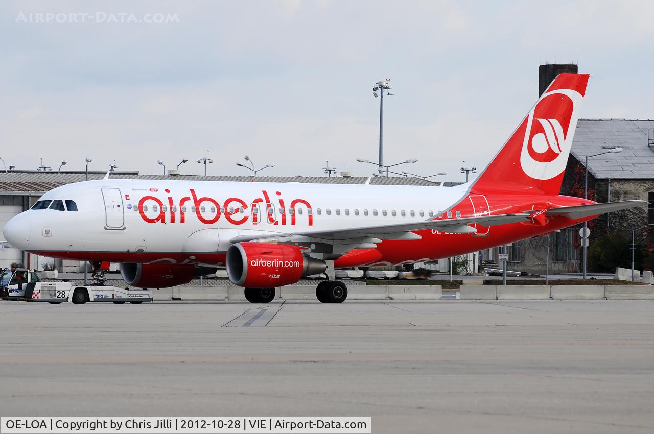 OE-LOA, 2008 Airbus A319-112 C/N 3661, Air Berlin (NIKI)