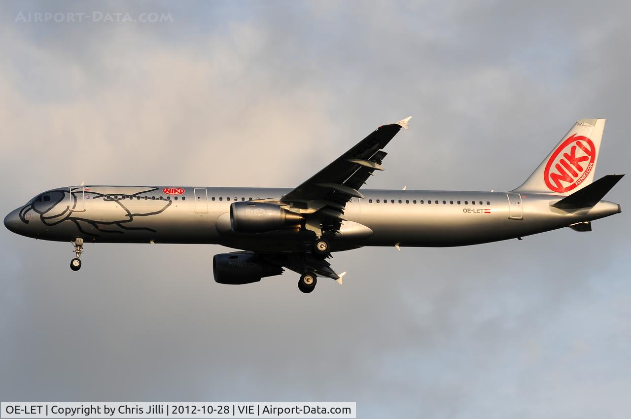 OE-LET, 2009 Airbus A321-211 C/N 3830, NIKI