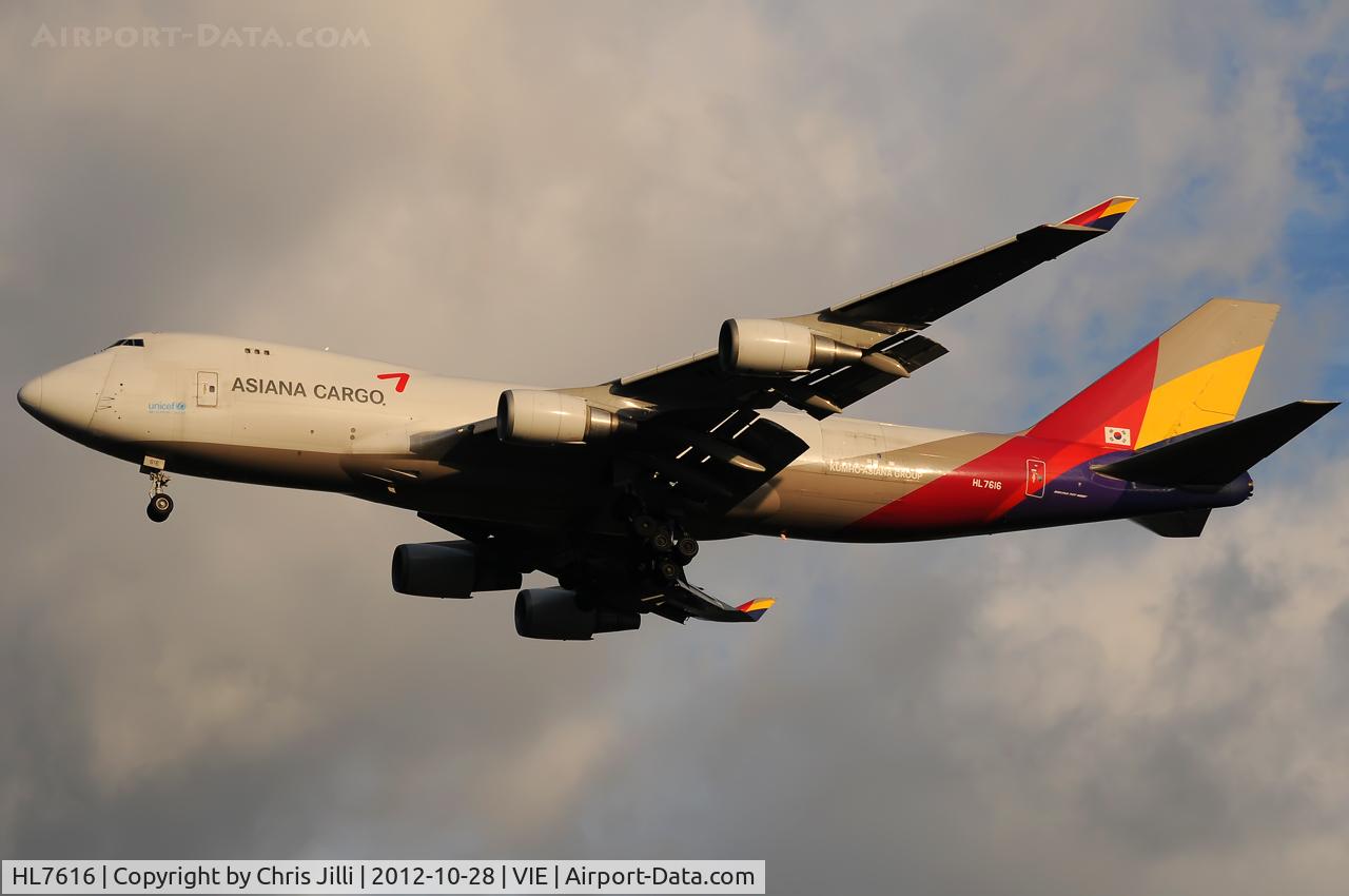 HL7616, 2004 Boeing 747-446F (SCD) C/N 33748, Asiana Airlines Cargo