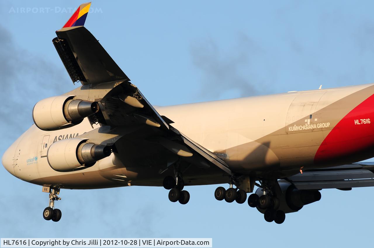 HL7616, 2004 Boeing 747-446F (SCD) C/N 33748, Asiana Airlines Cargo