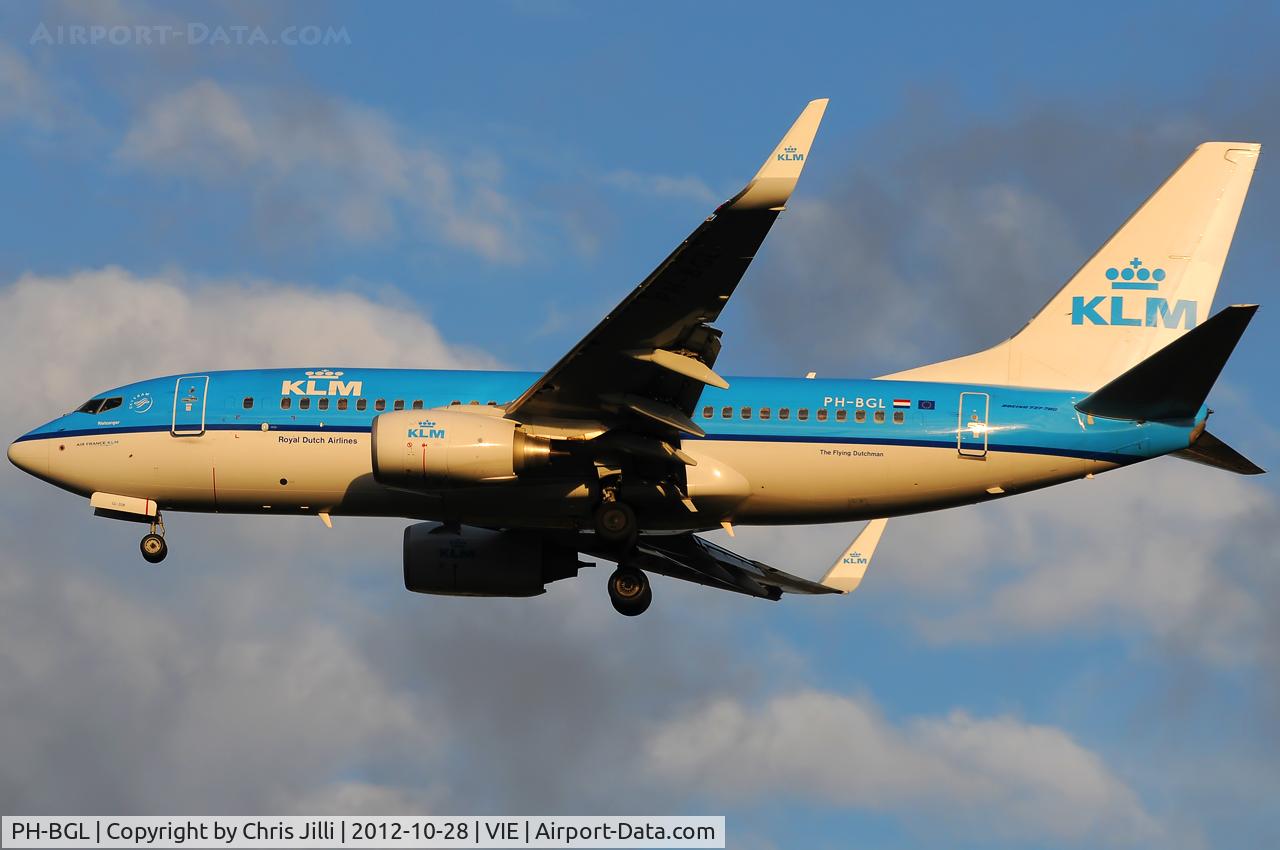 PH-BGL, 2010 Boeing 737-7K2 C/N 30369, KLM