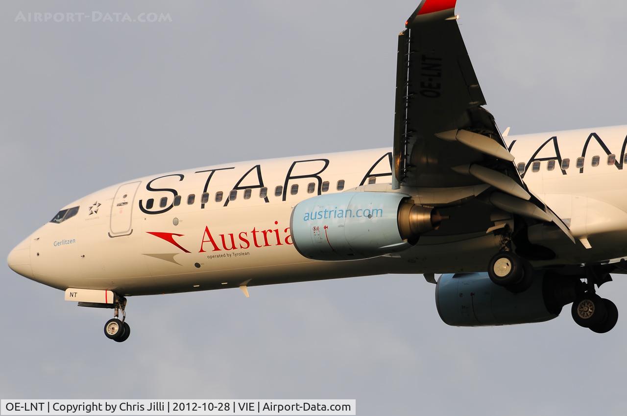 OE-LNT, 2006 Boeing 737-8Z9 C/N 33834, Austrian Airlines