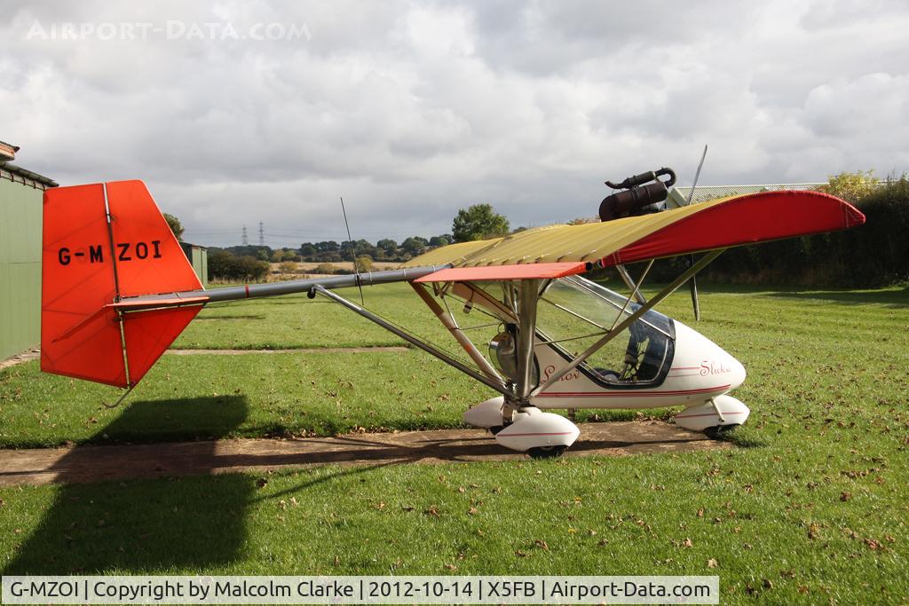 G-MZOI, 1999 Letov LK-2M Sluka C/N PFA 263-13238, Letov LK-2M Sluka. Fishburn Airfield UK, October 2012.