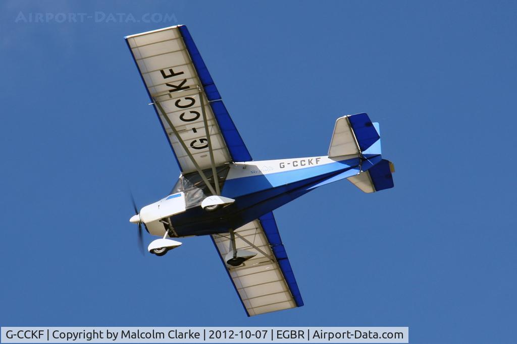 G-CCKF, 2003 Best Off Skyranger 912(2) C/N BMAA/HB/289, Skyranger 912(2). Hibernation Fly-In, The Real Aeroplane Club, Breighton Airfield, October 2012.