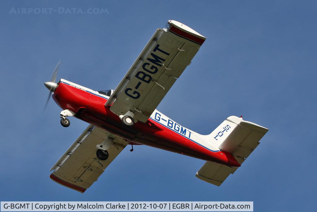 G-BGMT, 1978 Socata Rallye 235E Gabier C/N 13126, Socata Rallye 235E Gabier. Hibernation Fly-In, The Real Aeroplane Club, Breighton Airfield, October 2012.