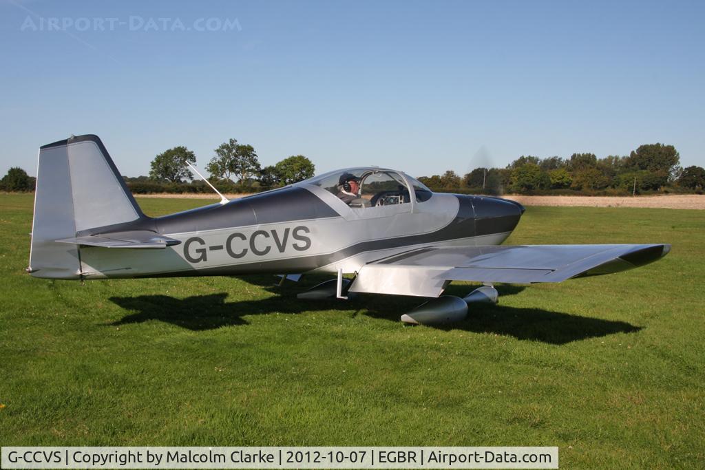 G-CCVS, 2010 Vans RV-6A C/N PFA 181A-13413, Vans RV-6A. Hibernation Fly-In, The Real Aeroplane Club, Breighton Airfield, October 2012.