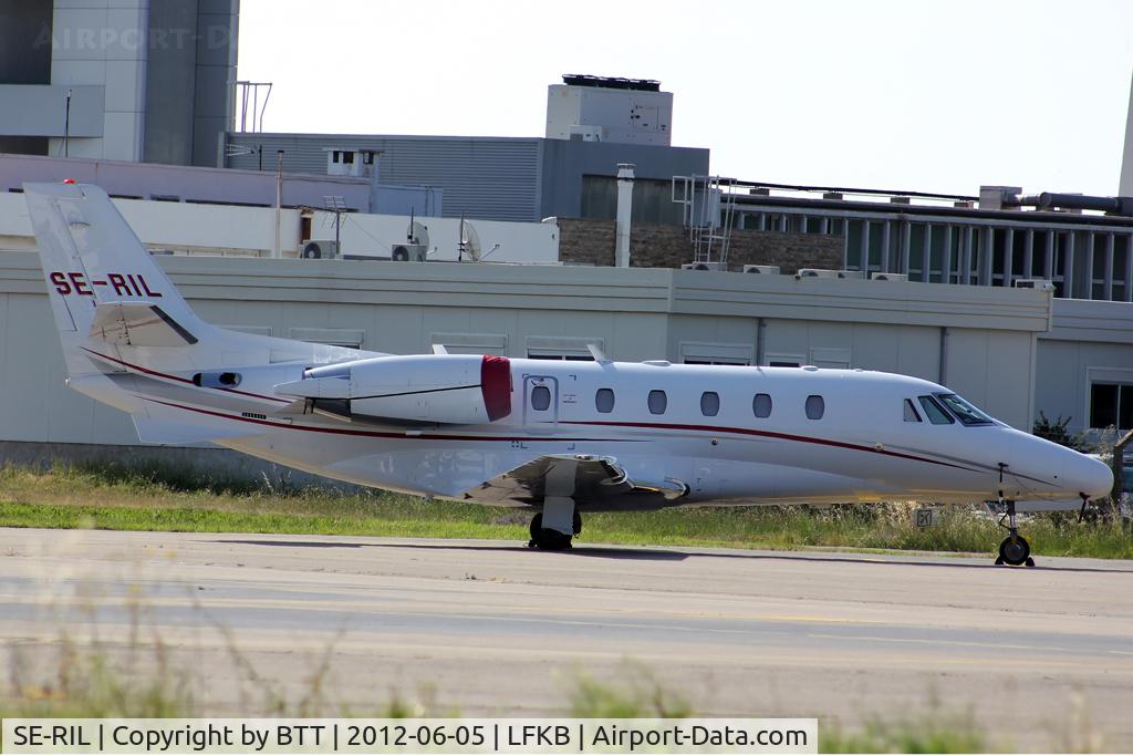 SE-RIL, 2008 Cessna 560XLS Citation Excel C/N 560-5777, Parked