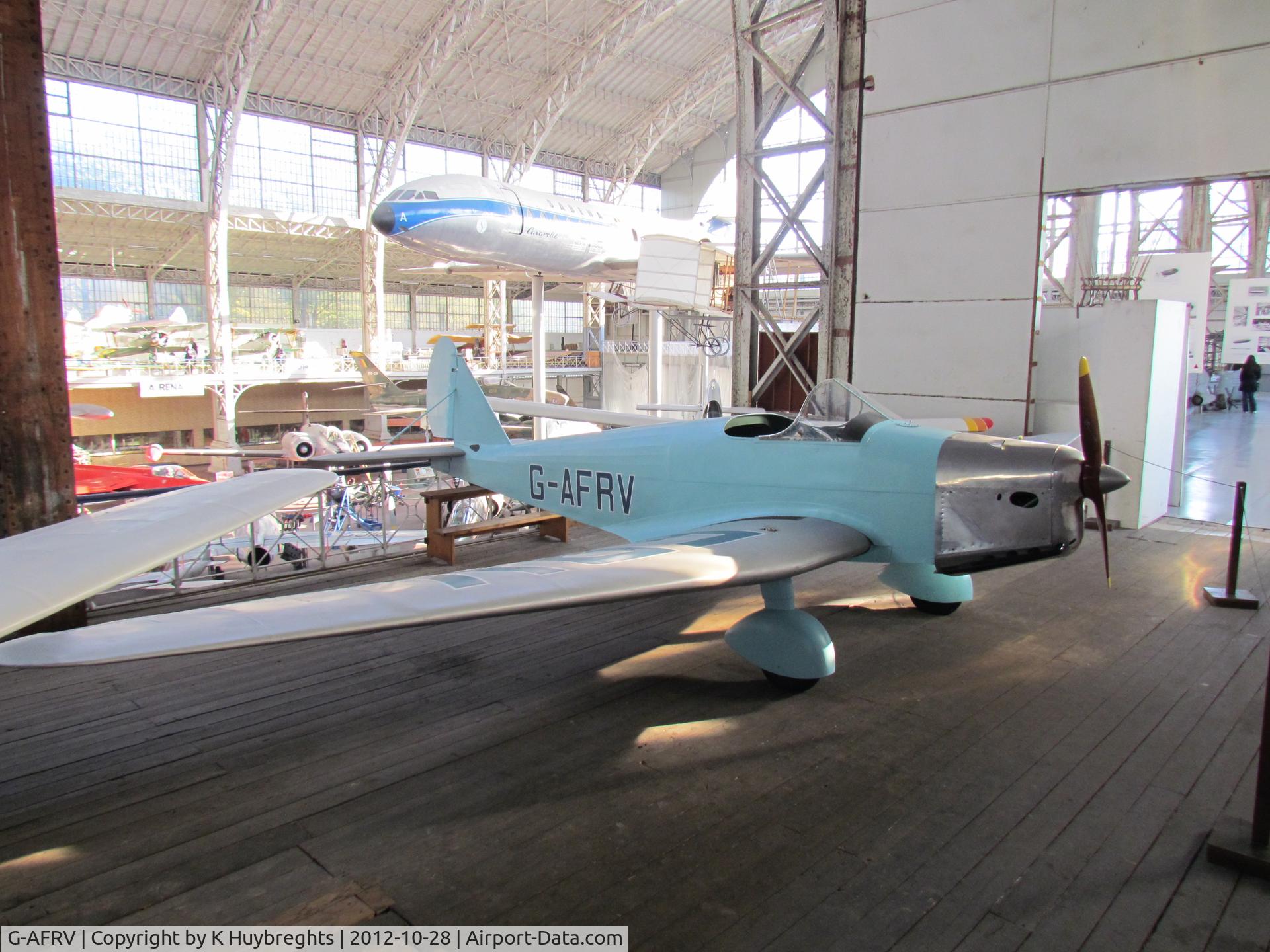 G-AFRV, 1939 Tipsy Trainer 1 C/N 10, very elegant design.