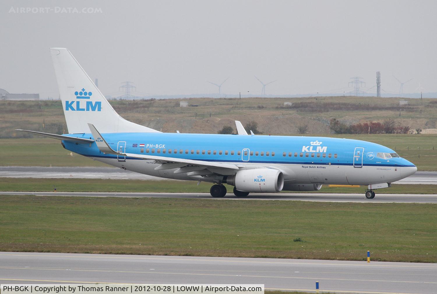 PH-BGK, 2010 Boeing 737-7K2 C/N 38054, KLM Boeing 737