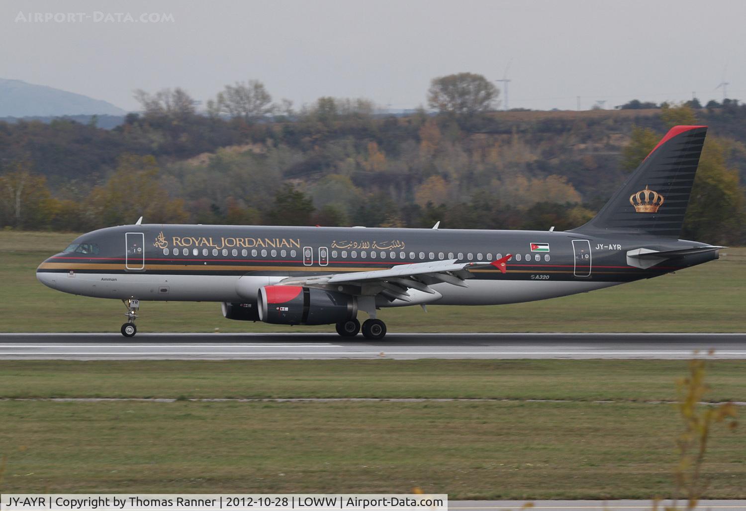 JY-AYR, 2011 Airbus A320-232 C/N 4817, Royal Jordanian Airbus A320